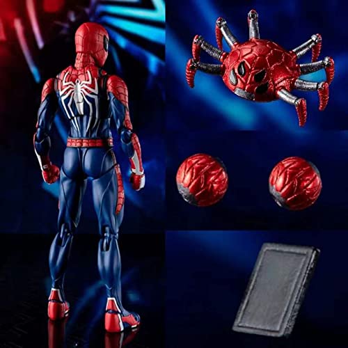 Spiderman Action Figure Spiderman Toy Upgrade Suit PS4 Game Edition
