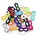 Superhero Masks Eye， Superhero Masks Cosplay Mask Half Masks Party Masks with Elastic Rope for Party, Multicolor（30pieces)