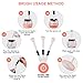 Makeup Brush Cleaner, Cleans Makeup Brushes in Seconds - Makeup Brush Cleaner and Dryer Machine with 360 Rotation for Deep Thorough Cleaning by BOOCOSA