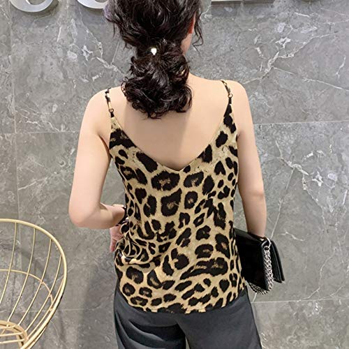 51dm6DMTFzL RVXZV SilCsQB Moda Leopard Seda Tops Mujer Satén Tank Top Mujer Top Tallas Grandes Mujer Cuello en V Serpiente Imprimir… RVXZV SilCsQB Moda Leopard Seda Tops Mujer Satén Tank Top Mujer Top Tallas Grandes Mujer Cuello en V Serpiente Imprimir… - Imagen 4