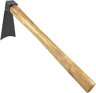 LLSS Azada de jardín Azada de Metal Azada pequeña de Metal con Mango de