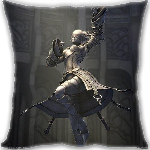 Cheap LINEAGE II Throw Pillow CustomLeaning Cushion 45x45cm(18x18inch) Medium Size 450g(1lb) Two Sides Print