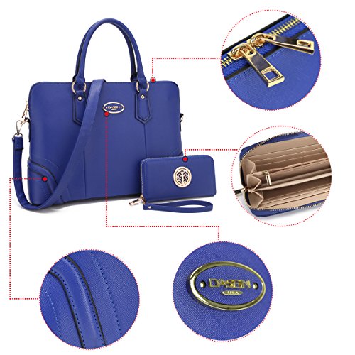 Dasein Womens Satchel Handbag Top Handle Briefcase Laptop  display picture 2