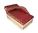 Keet Cleopatra Chaise Elegant Red Pet Bedthumb 4