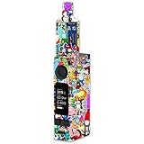 Skin Decal Vinyl Wrap For Joyetech Evic VTC Mini Vape Mod / Sticker Collage,sticker Pack