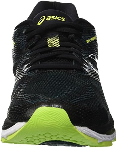 asics gel nimbus 20 black neon lime