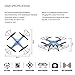 Cheerwing Syma X5HW-I Wifi FPV Drone with HD Camera Live Video Altitude Hold Function 2.4Ghz 4CH RC Quadcopter Blue