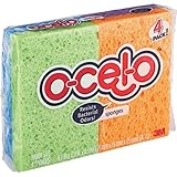ocelo Cel-O Cellulose Sponges, 4 Count (Colors may vary)