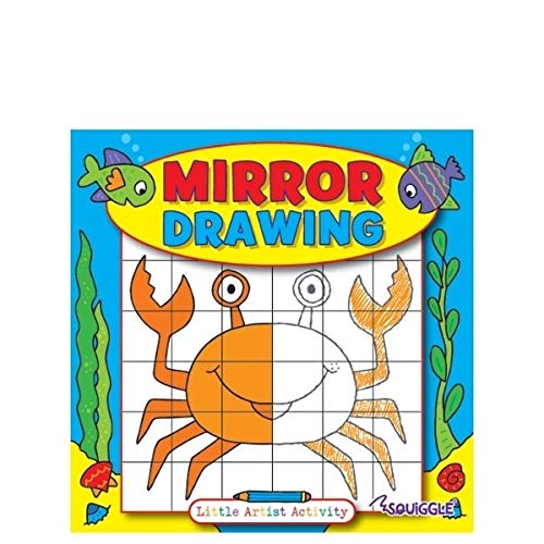 Squiggle Mirror Drawing Activity Book - P2863