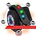 NHT Latest Generation Electric Hoverboard Build-in Bluetooth Speaker Electric Self Balancing Scooter Hover Board with LED Lights Safety Certified (Solid Black) (Solid Black)