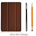 Fintie iPad Air Case - Ultra Slim Lightweight Stand Smart Cover with Auto Sleep/Wake Feature for Apple iPad Air 2013 Model, Brown