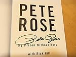 PETE ROSE Signed"My Prison Without Bars"Baseball Book -CEI Sports Authentication