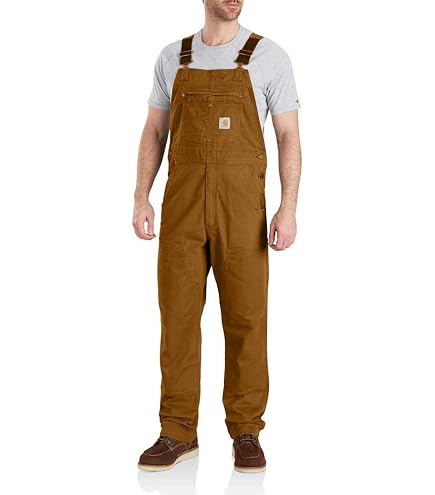Amazon.com: Carhartt Men's Duck Bib Overalls Black 30W x 32L