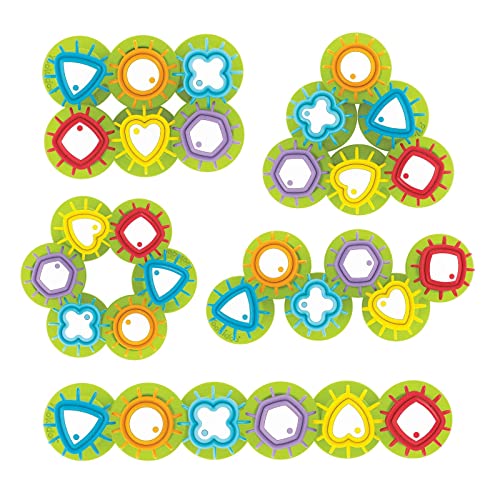 Yookidoo Shape ‘N’ Spin Gear Sorter. A Developmental Activity Toy for Kids Ages 1-3. Toddlers Sortering Game with Multiple Colors and Shapes, That Also Spins.