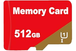 Memory Card 512GB High Speed TF Card 512GB Portable Memory Cards for Cameras/Dash Cams/Smartphones/Drones Data Storage