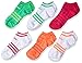 adidas Kids-Girl's Superlite No Show Socks (6-Pair), Shock Pink-Bold Pink Space Dye/White/Shock Pink/So, Large