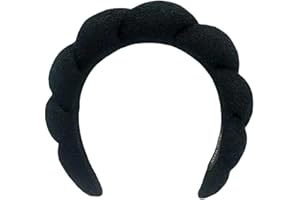 HitModa Spa Terry Cloth Headbands - Facial Makeup, Skin Treatment, Face Wash Masks