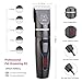 IWEEL Dog Clippers, Professional Rechargeable Cordless Cat Shaver and Low Noise Water Proof Electric Dog Trimmer Pet Grooming Kit Animal Hair Clippers Tool with Scissors Combs for Dogs Cats Washable