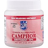 Sanar Naturals Camphor Ointment - Pomada Alcanforada - Alcanfor Muscle Pain Relief
