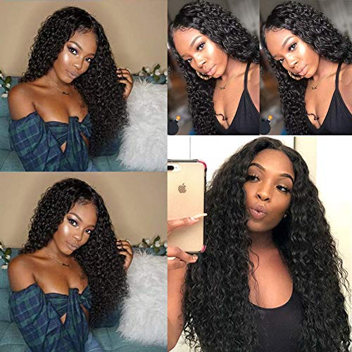 Water-Wave-Human-Hair-Lace-Front-Wig-4x4-Lace-Closure-Wig-with-Baby-Hair-for-Black-Women-150-Density-Pre-Plucked-Natural-Color-24-inch