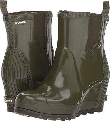 sorel joan rain wedge gloss