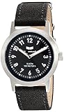 Vestal Unisex ABC3C05 Alpha Bravo Canvas Analog Display Quartz Black Watch