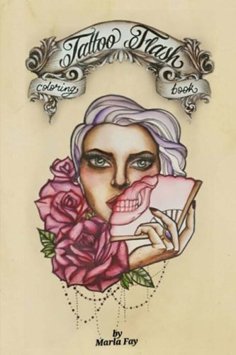 Tattoo Flash Coloring Book