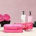 Miracle Face Erase 2 Pack Makeup Remover Face Cloths, Chemical-free, Microfiber, 6 Hair Ties (2 Count, Pink)