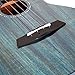 Enya EUC-MAD Concert Ukulele Solid Gloss Mahogany 23 Inch Wiping Blue with High-end 15mm Padded Gig Bag