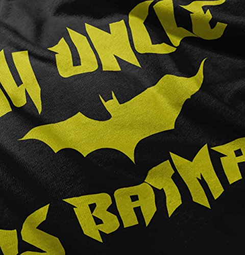 Uncle Is Batman Funny Cute Baby Nerd DC Comic Romper Bodysuit