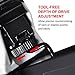 PowRyte 18 Gauge 2-in-1 Air Brad Nailer/Narrow Crown Stapler with Tool-Free Jam Release Mechanism