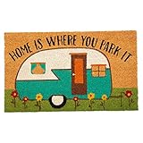 DII CAMZ11127 Seasonal Doormats, 18x30, Camper