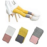 YallFairy 3 Pack Baby Girl Footless Leggings Pants Tights Warm Stockings For Toddler Kids