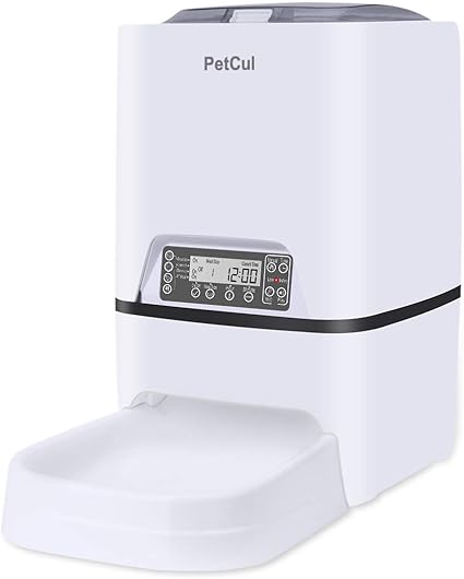 Petcul B3309 Automatic Pet Feeder With Voice Message Recorder Food