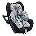 JYOKO Kids Reducer Cushion Infant Head & Baby Body Support Antiallergic 100% Cotton (Head, Body and Back Support, Black Star) 3 Parts