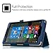 Fintie NuVision 8 Inch Tablet Case - Premium PU Leather Folio Cover with Stylus Holder for 2016 NuVision TM800W560L / 2017 NuVision TM800P610L / Solo 8