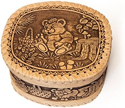 Eco Hoticold Decorative box bear, Jewelry Gift Box for Gifts and house decoration