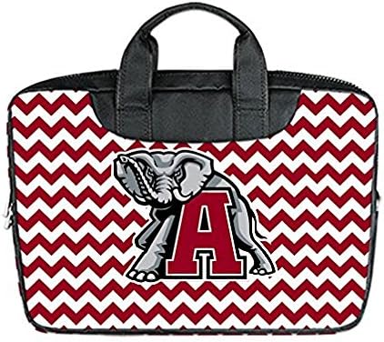 Custom NCAA Alabama Crimson Tide Laptop Bag for Computer 15 inches (Twin Sides)