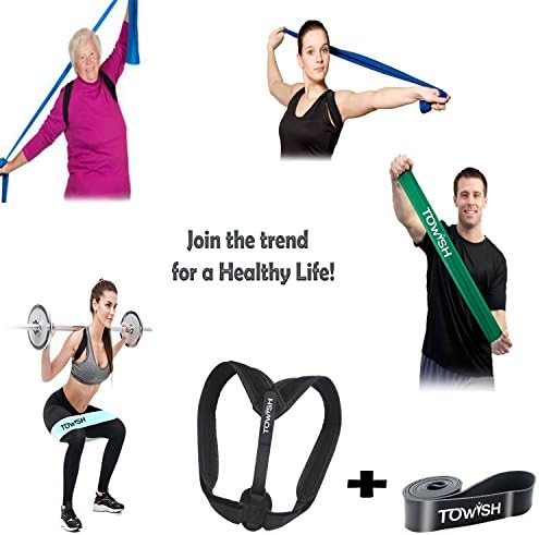 Posture Corrector for Women &amp; Men-Effective &amp; Comfortable Back Support for slouching and hunching-Adjustable Posture Brace providing relief for neck &amp;back pain-Helps with Shoulder &amp; Clavicle Alignment