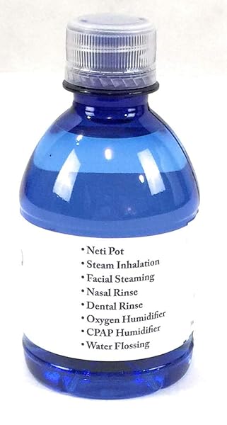 AQUAPAP 8 OUNCE 8 PACK VAPOR DISTILLED CPAP WATER | FOR USE WITH RESMED AND RESPIRONICS MACHINES
