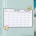 Magnetic Dry Erase Calendar for Fridge 16.9 x 11.8 inches - 2019 White Board Calendar Planner for Kitchen Refrigerator Monthly Erasable Board Calendar Stain Resistant for Smart Home Planners