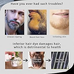 Guys Natural Darkening Beard Shampoo, Beard