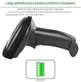 NETUM NT-1698W 2 in 1 Wireless & USB Wired 1D Laser Barcode Scanner view 5