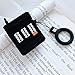 Mulafnxal Compatible with Airpods 1&2 Case,Cute 3D Funny Cartoon Character Silicone Airpod Ring Cover,Kawaii Fun Cool Stylish Design Skin,Cases for Girls Kids Teens Boys Air pods(Black Retro Phone)