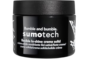 Bumble and bumble. Sumotech Flexible Hold Cream Solid | Pliable Texture, Flexible Hold + Lo-shine Finish | Wavy, Straight, 50