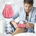 AZMED Ice Pack - Hot and Cold Reusable Ice Bag 9-inch, Pink