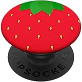 Cute Red Strawberry PopSockets Adhesive PopGrip
