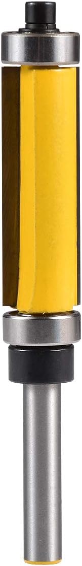 KATUR Top and Bottom Bearing Flush Trim Router Bits