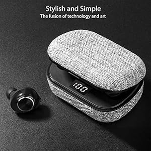 Cuffie wireless, cuffie WinCret Bluetooth in-ear con cancellazione del rumore, cuffie Bluetooth 5.0, microfono integrato… - immagine 3