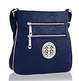 MKF Collection RONEEDA Women Crossbody Bag with Shoulder Strap (Royal Blue)